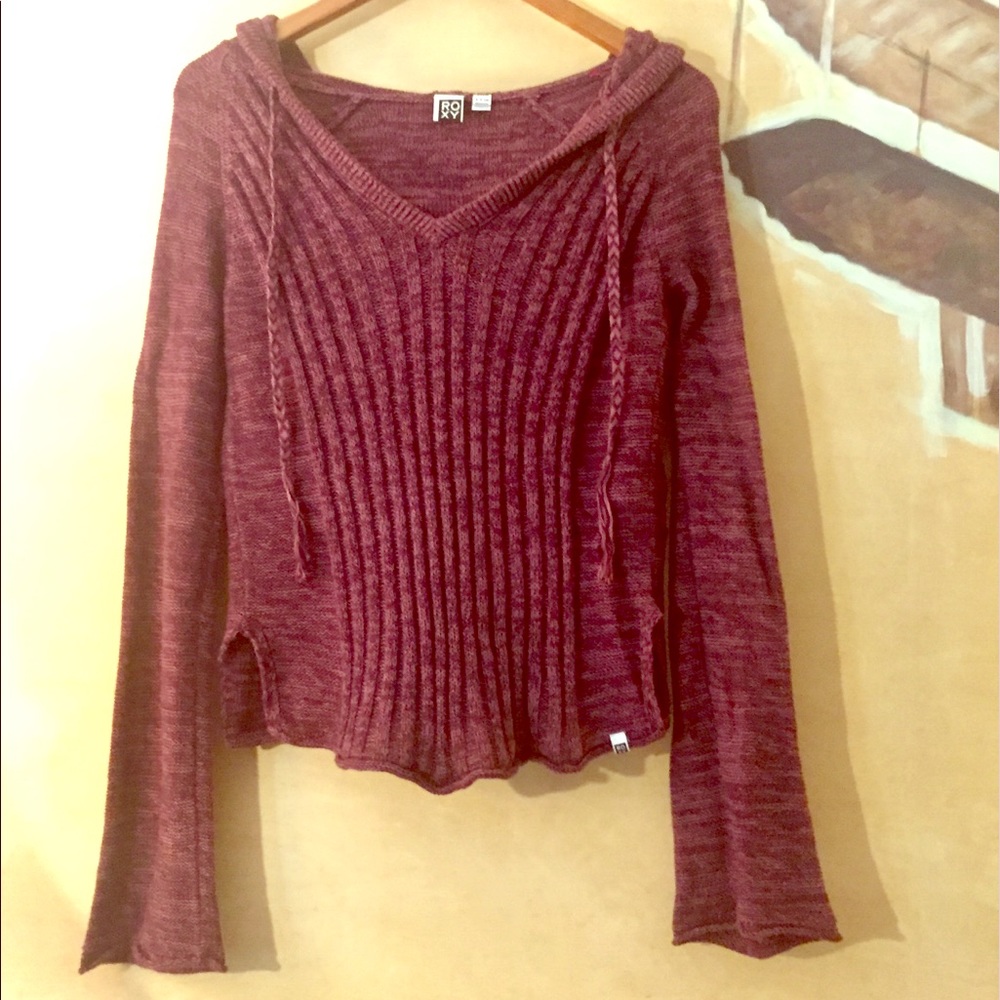 ROXY PacSun Beach Hoodie, Soft Knit, Like New!